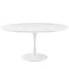 "Braun 54" Oval Wood Top Dining Table
