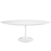 "Braun 78" Oval Wood Top Dining Table