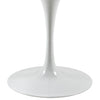 "Braun 60" Round Faux Marble Top Dining Table