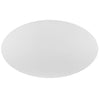 "Braun 78" Oval Wood Top Dining Table