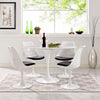 "Braun 48" Oval Faux Marble Dining Table