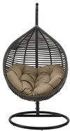 Raindrop Outdoor Patio Swing Chair with stand