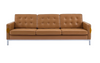 "Box Leather Sofa"